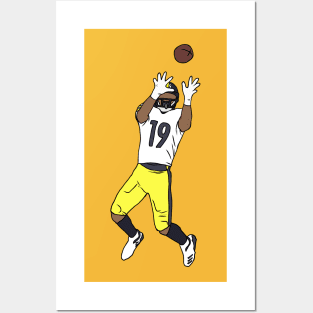 Juju Smith-Schuster Catch Posters and Art